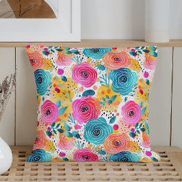 Whimsikische Rose Kissen