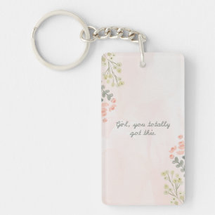 Whimsikischer Acrylic-Schlüsselanhänger Schlüsselanhänger