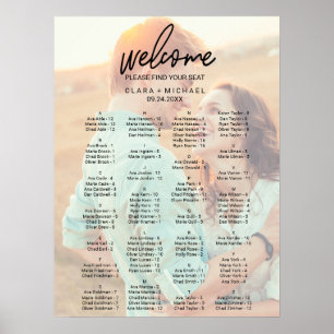 Whimsikkalligraphie Übersicht über die ausgeblen Poster
