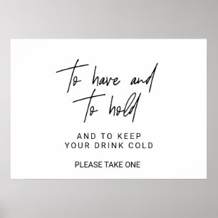 Whimsikkalligraphie, um zu unterschreiben und zu h poster