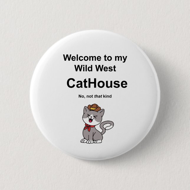 Whimsikkatze Button (Vorderseite)