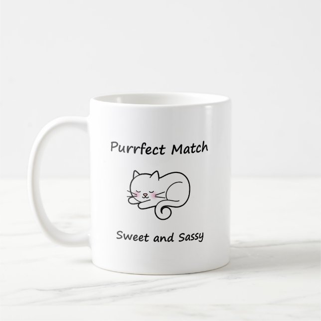 Whimsikkatze Kaffeetasse (Links)
