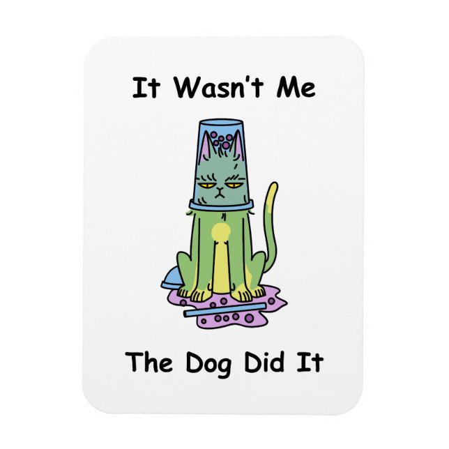 Whimsikkatze Magnet (Vertikal)