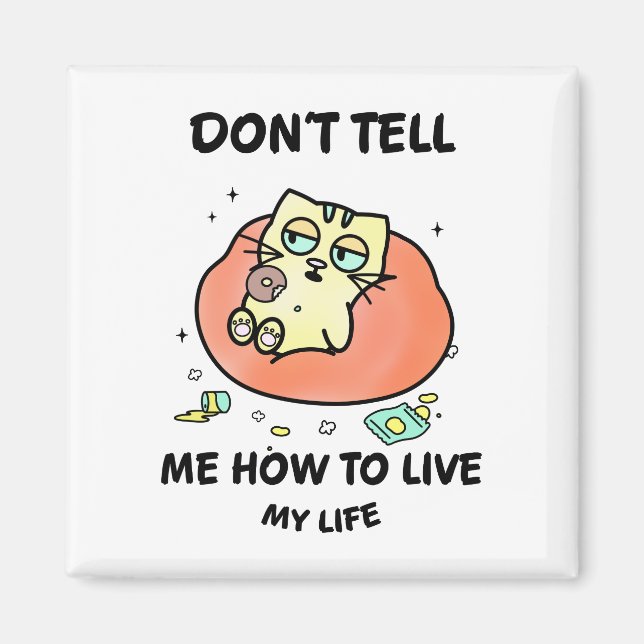 Whimsikkatze Magnet (Vorne)