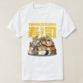 Whimsikkatzen Tamago Sushi Workshop T-Shirt