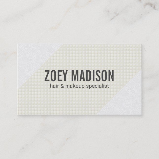 Whimsisch 2 | Wind und Schuppen Visitenkarte (Vorderseite)