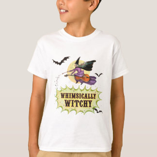 Whimsisch witzige Kinder Weißer T - Shirt