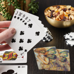 Whimsische Fee Spielkarten