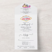 Whimsische Hochzeit in Las Vegas