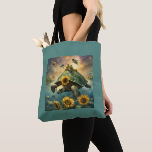 Whimsische Schildkröten und Sonnenblumen Einkaufen
