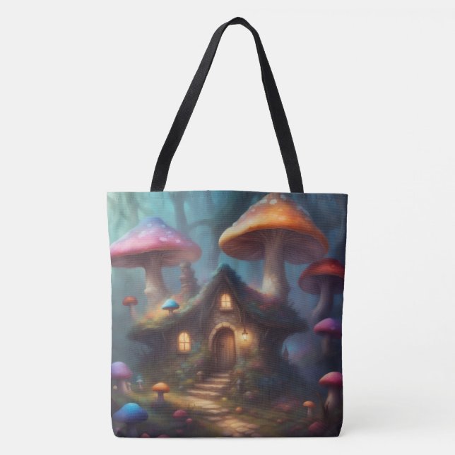 Whimsische Sommer-Pilz-Heime (Vorderseite)