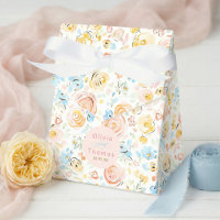 Whimsische süße handgezeichnete Pastellblumen Hoch