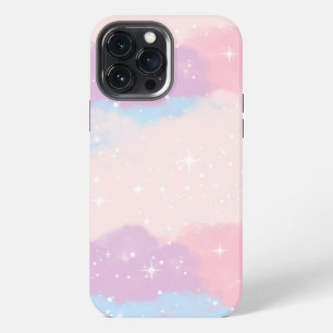 Whimsische Wasserfarbe Mehrfarbig Sanfte Pastellwo iPhone 13 Pro Max Hülle