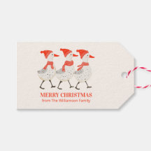 Whimsische Weihnachtsenten Benutzerdefinierte Weih