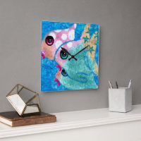 Whimsischer Abstrakter Fischstrand Nautical Aquama
