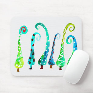 Whimsischer Aquarell Mousepad