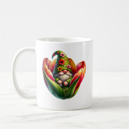 Whimsischer Aquarellgarten Kaffeetasse