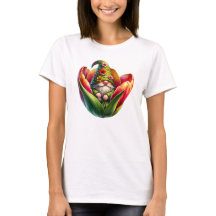 Whimsischer Aquarellgarten