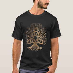Whimsischer Baum des Lebens Yggdrasil 1 T-Shirt