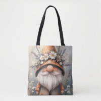Whimsischer Blume Gnome: Adorable Water Color Art