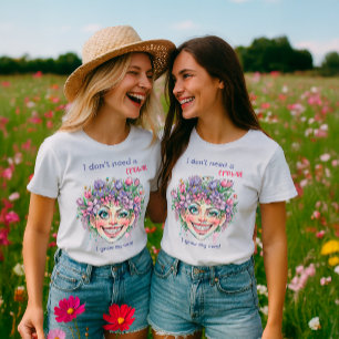 Whimsischer Blumenzauber T-Shirt