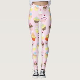 Whimsischer Cupcake Leggings