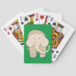 Whimsischer Elefant Spielkarten