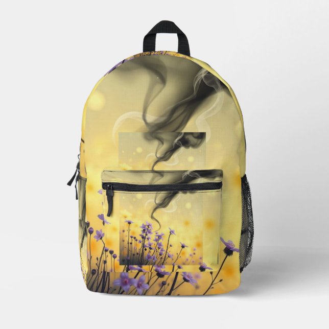 Whimsischer floraler Rucksack aus der Dreamscape - (Vorderseite)