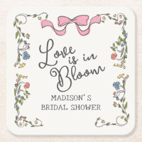 Whimsischer Garten Party Doodle Floral Brautparty