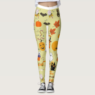 Whimsischer Halloween Spaß Leggings