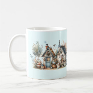 Whimsischer Hütte Garden Kaffeetasse