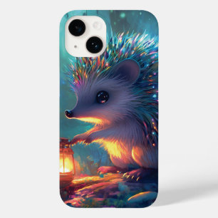 Whimsischer Igel und Laterne im verzauberten Wald Case-Mate iPhone 14 Hülle