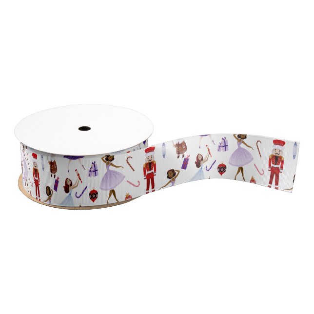 Whimsischer Nutcracker Weihnachten Ripsband (Spule)