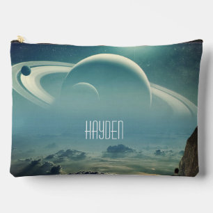 Whimsischer Planet Space Dreamscape Personalisiert Zubehörtasche