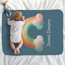 Whimsischer Regenbogen in der Wolke Personalisiert