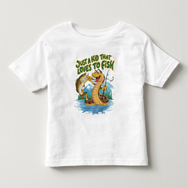 Whimsischer Schlange und T - Shirt (Vorderseite)