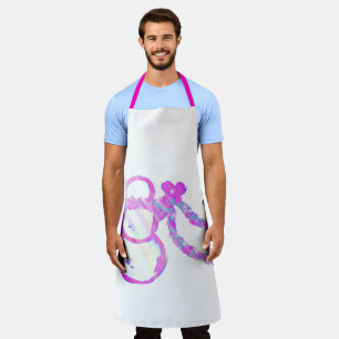Whimsischer Schneemann Schürze