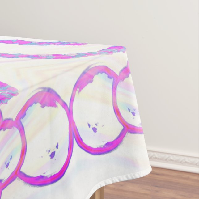 Whimsischer Schneemann Tischdecke (Beispiel)