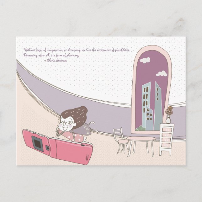 Whimsischer Traum 6 Postkarte (Vorderseite)