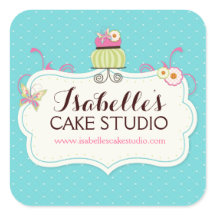 Whimsischer und Fun Cake Labels