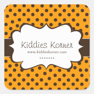 Whimsischer und Niedlicher Polk a Dot Stickers