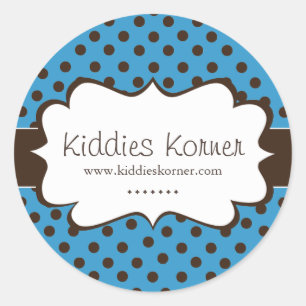 Whimsischer und Niedlicher Polk a Dot Stickers