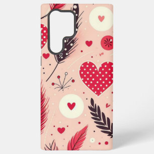 Whimsischer Valentinsliebesgarten Samsung Galaxy Hülle