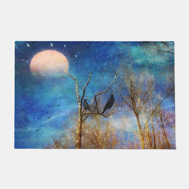 Whimsischer Wald Fußmatte (Vorderseite)