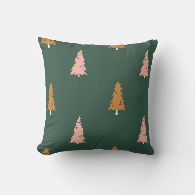 Whimsischer Wald Kissen (Vorderseite)
