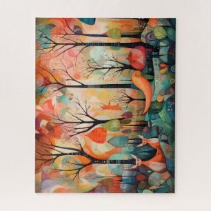 Whimsischer Wald Puzzle