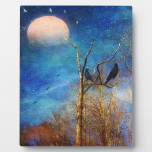 Whimsischer Wald Szene Fotoplatte