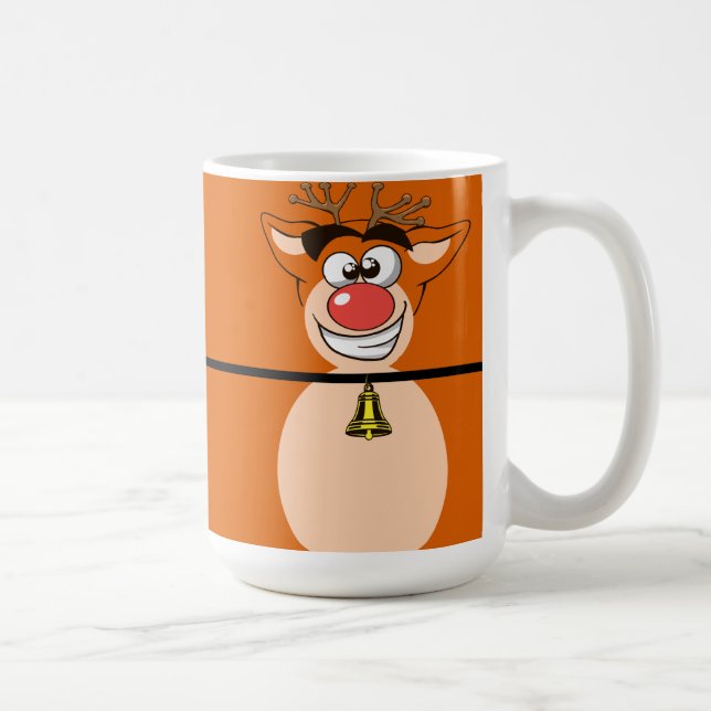 Whimsischer Weihnachtsbaum Kaffeetasse (Rechts)