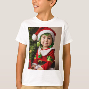 Whimsischer Weihnachtswasserfarbe T - Shirt auf Sc