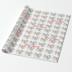 Whimsischer Wildbestand Weihnachten Puffin Wrappin Geschenkpapier